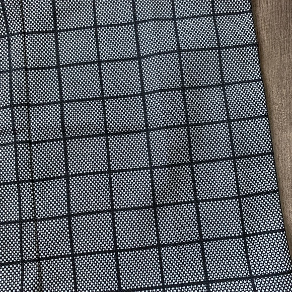 Black and grey checkered flare pants - Picture 2 of 4